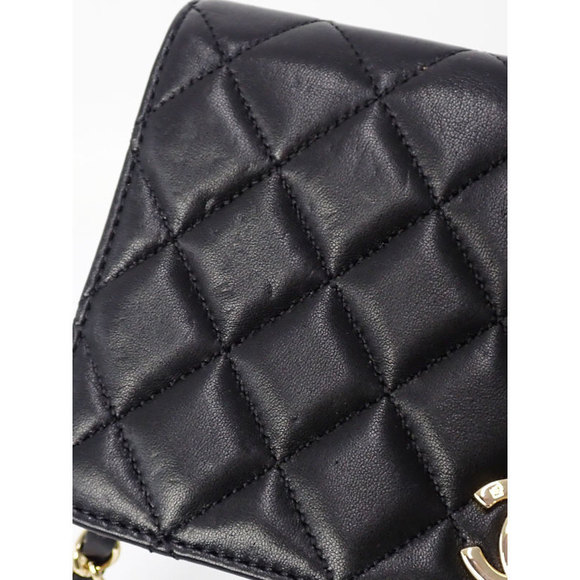 Chanel Mini Matelasse Chain Shoulder Bag Lambskin - Picture 4 of 9